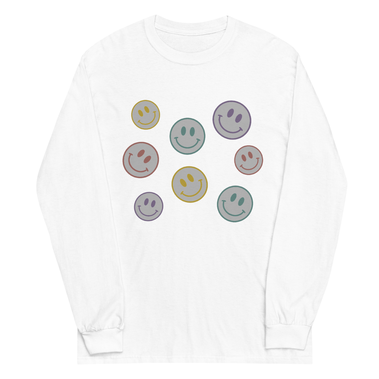 Retro Smileys Long Sleeve