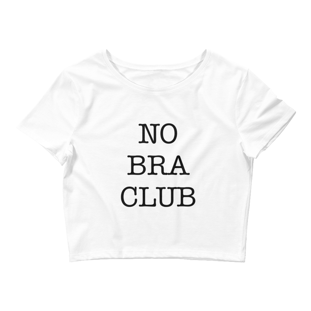 No Bra Club Baby Tee – Spicy Dragon Co.