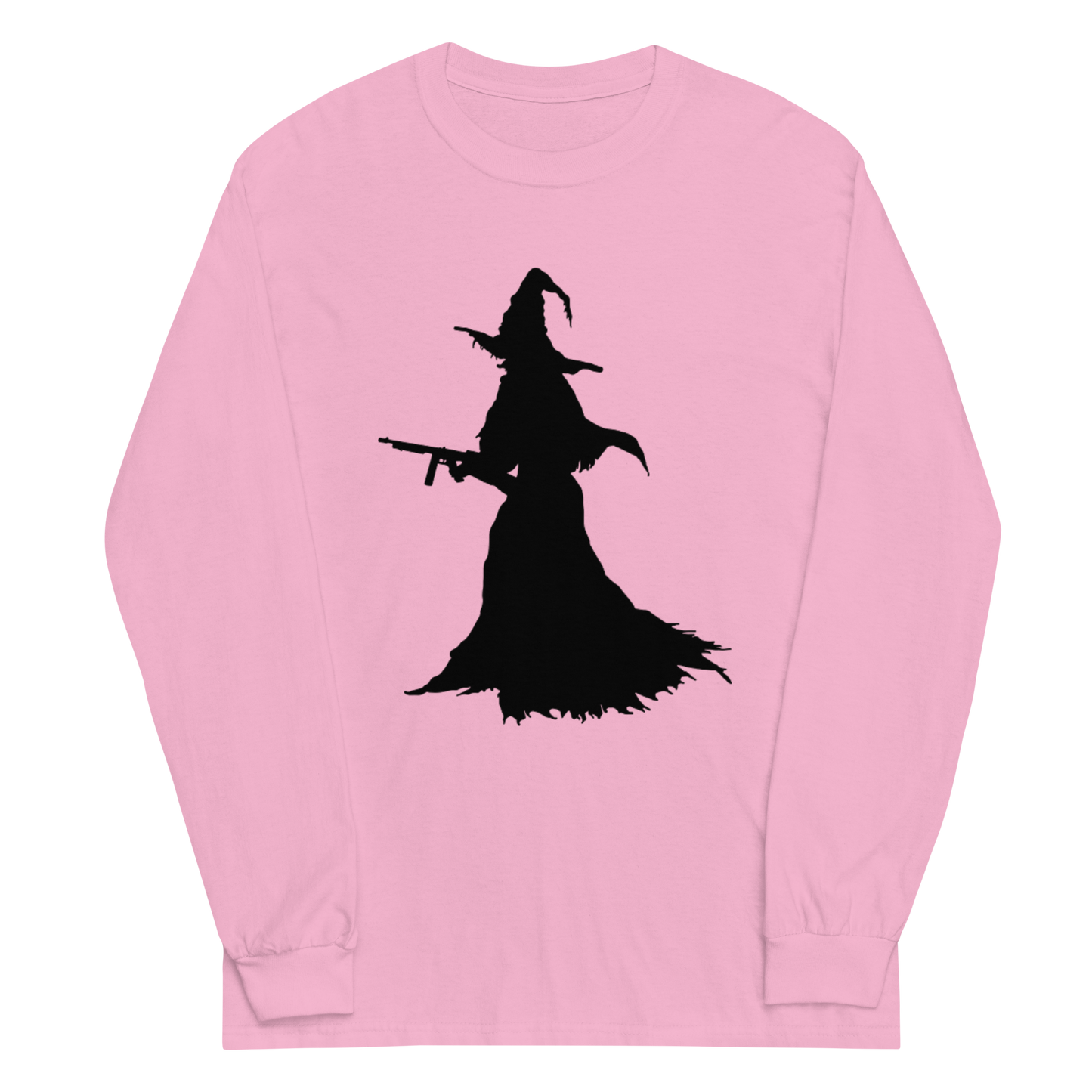 Witch With Gun Long Sleeve