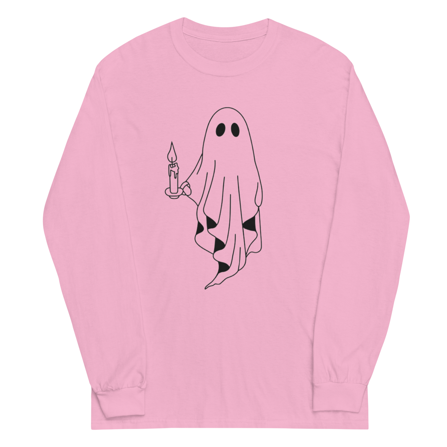 Ghost With Candle Long Sleeve