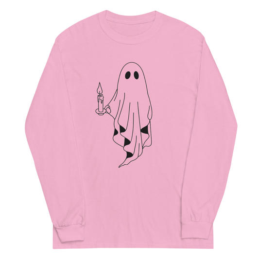 Ghost With Candle Long Sleeve