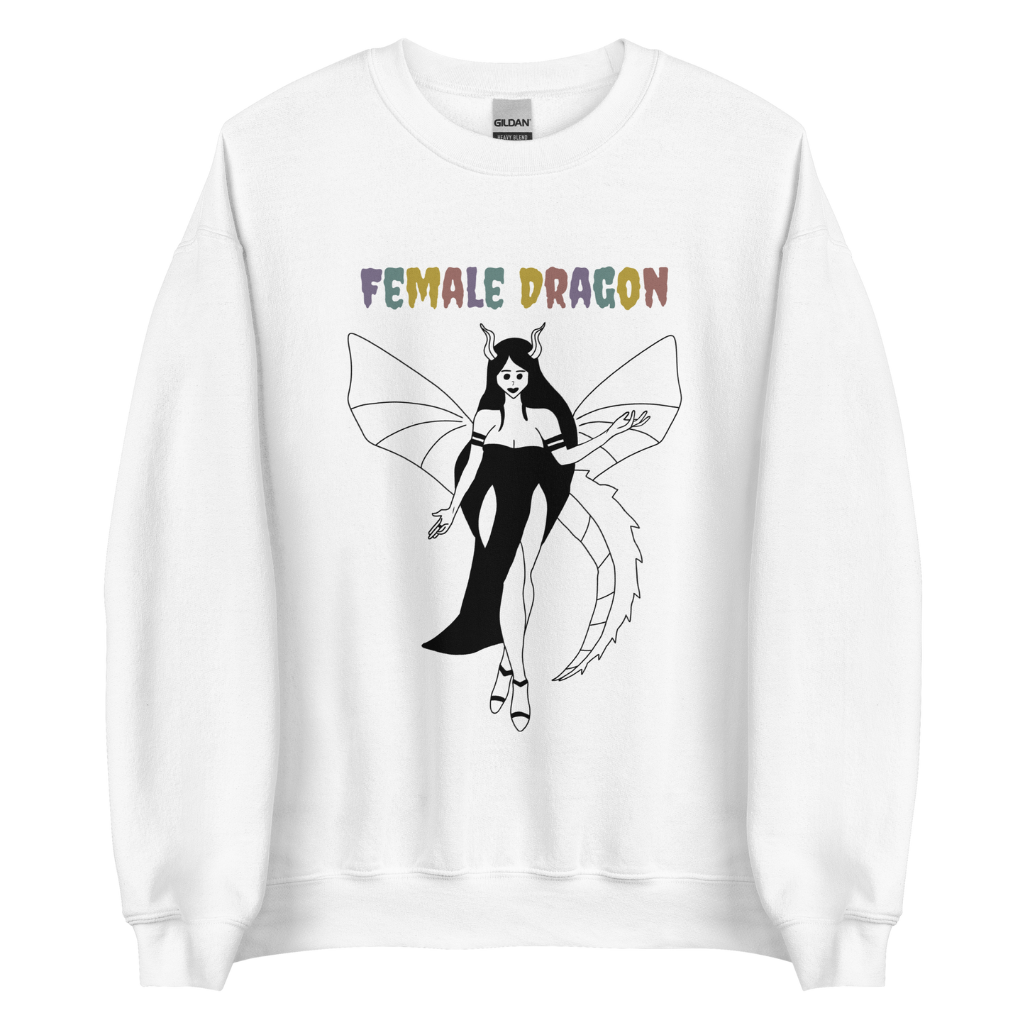 Female Dragon Crewneck