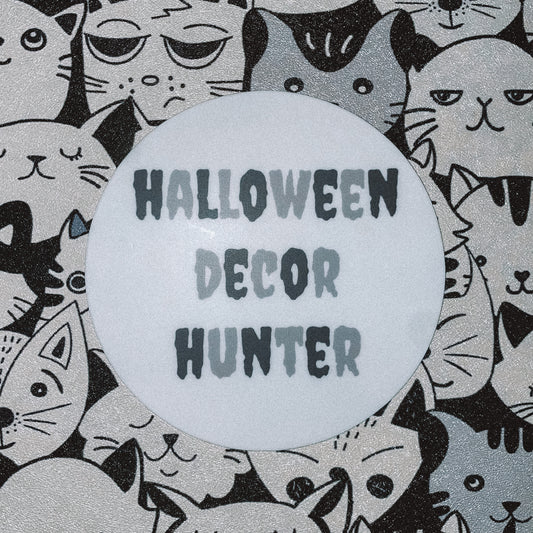 *Halloween Decor Hunter Sticker