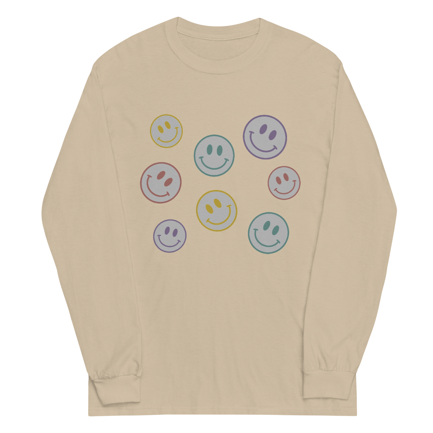 Retro Smileys Long Sleeve