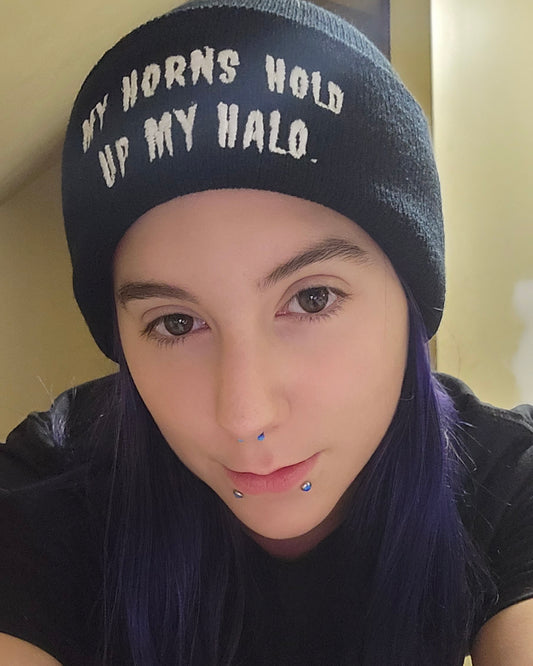 Horns/Halo Beanie