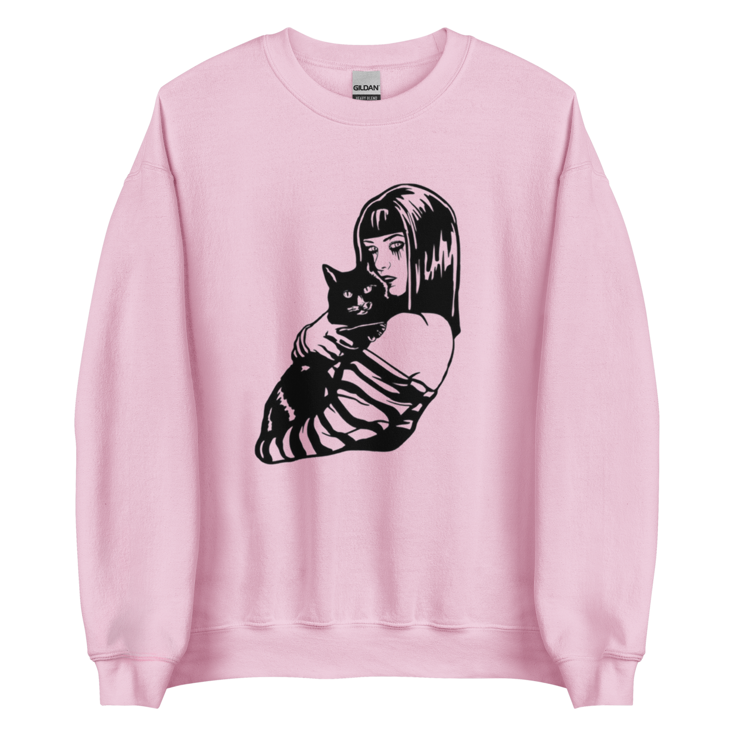 Emo Girl Crewneck