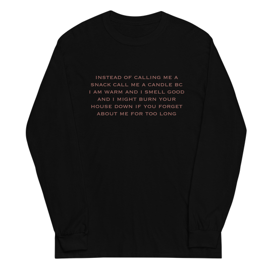 Call Me A Candle Long Sleeve