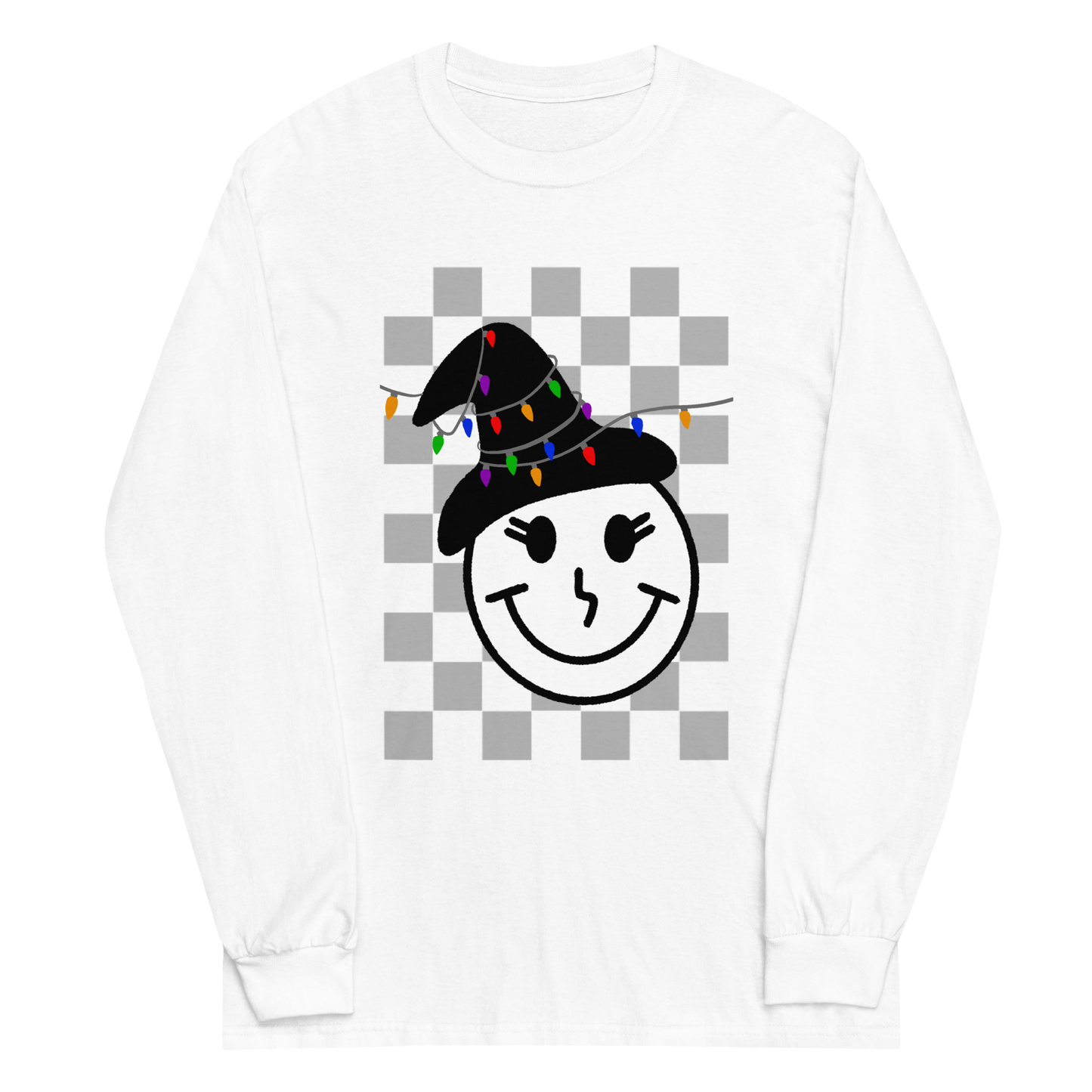 Christmas Witch Smiley Long Sleeve