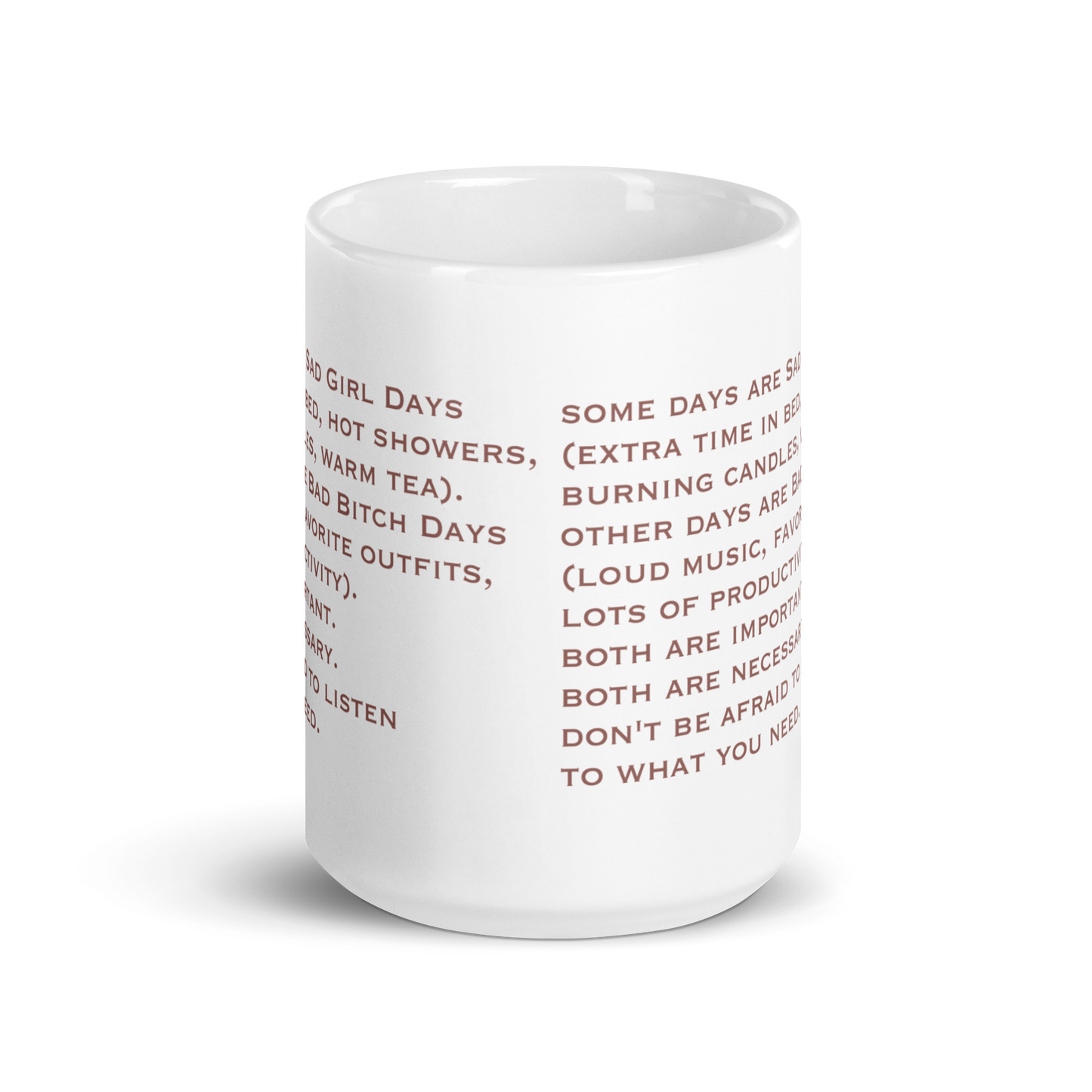 Sad Girl Days Mug