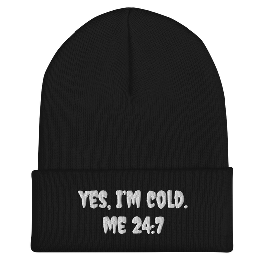 Yes, I’m Cold Beanie