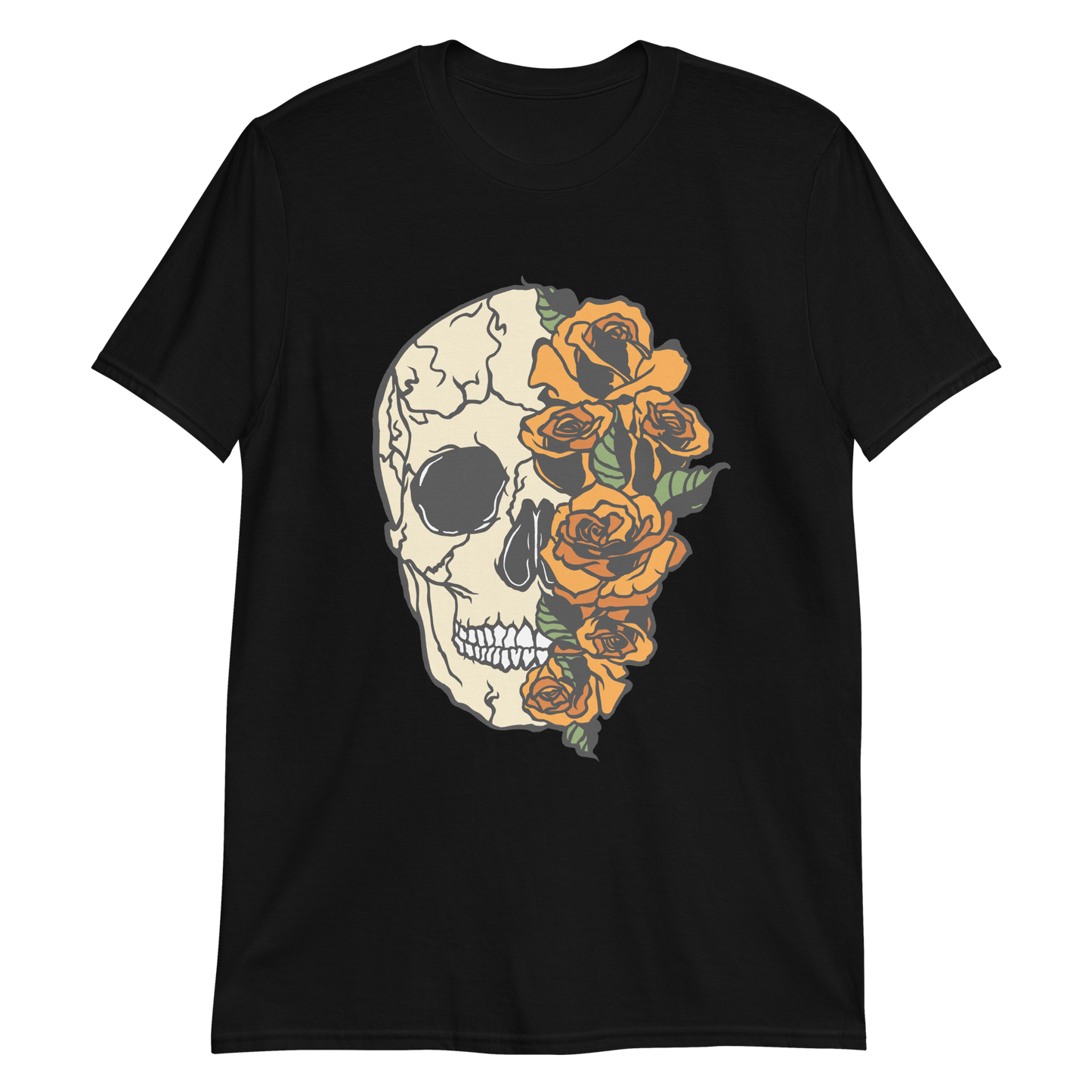 Skull With Roses