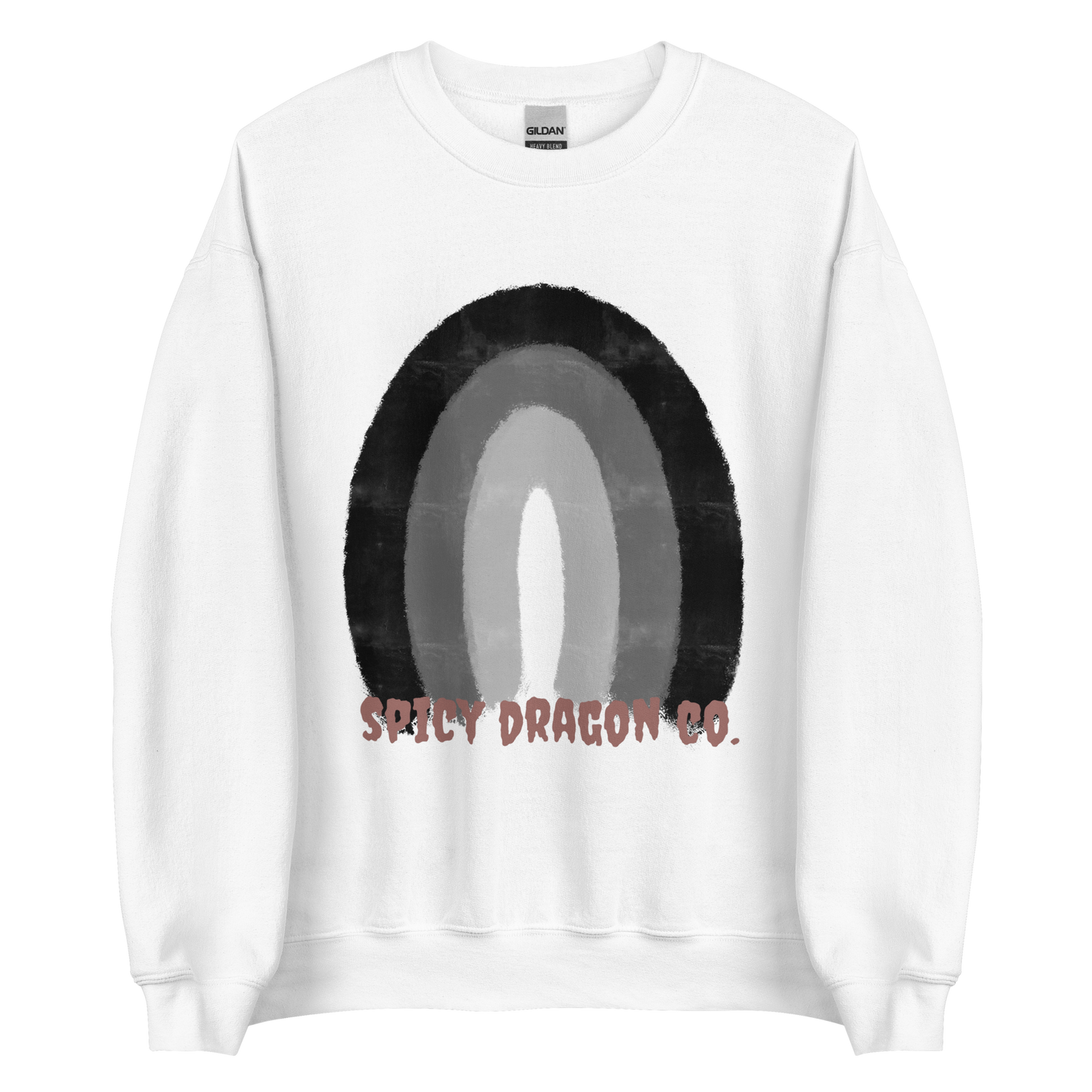 Spooky Rainbow Logo Crewneck