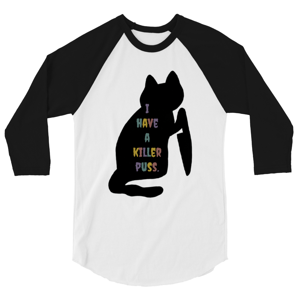 Killer Puss Baseball Tee