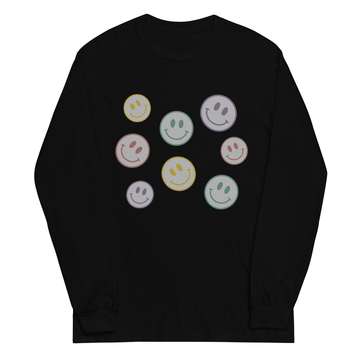 Retro Smileys Long Sleeve