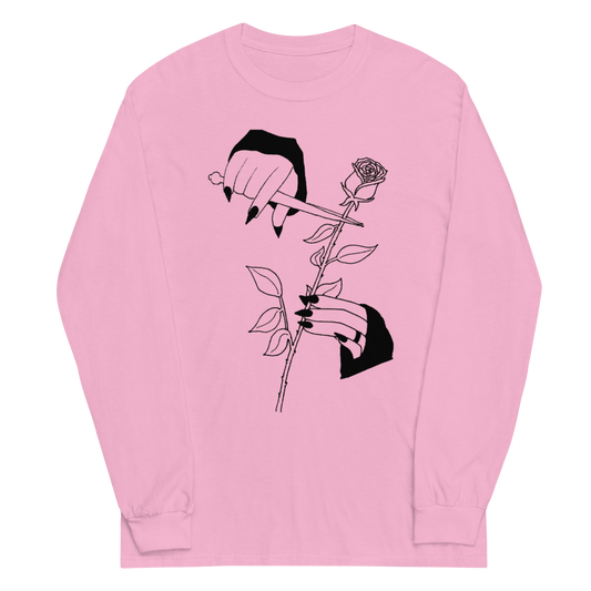 Rose Cutting Long Sleeve