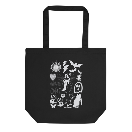 Spicy Dragon Co. Collage Eco Tote Bag