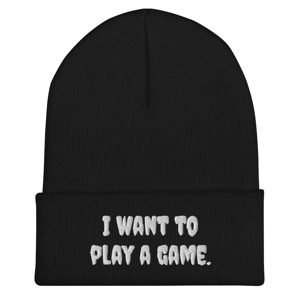 Play A Game Beanie