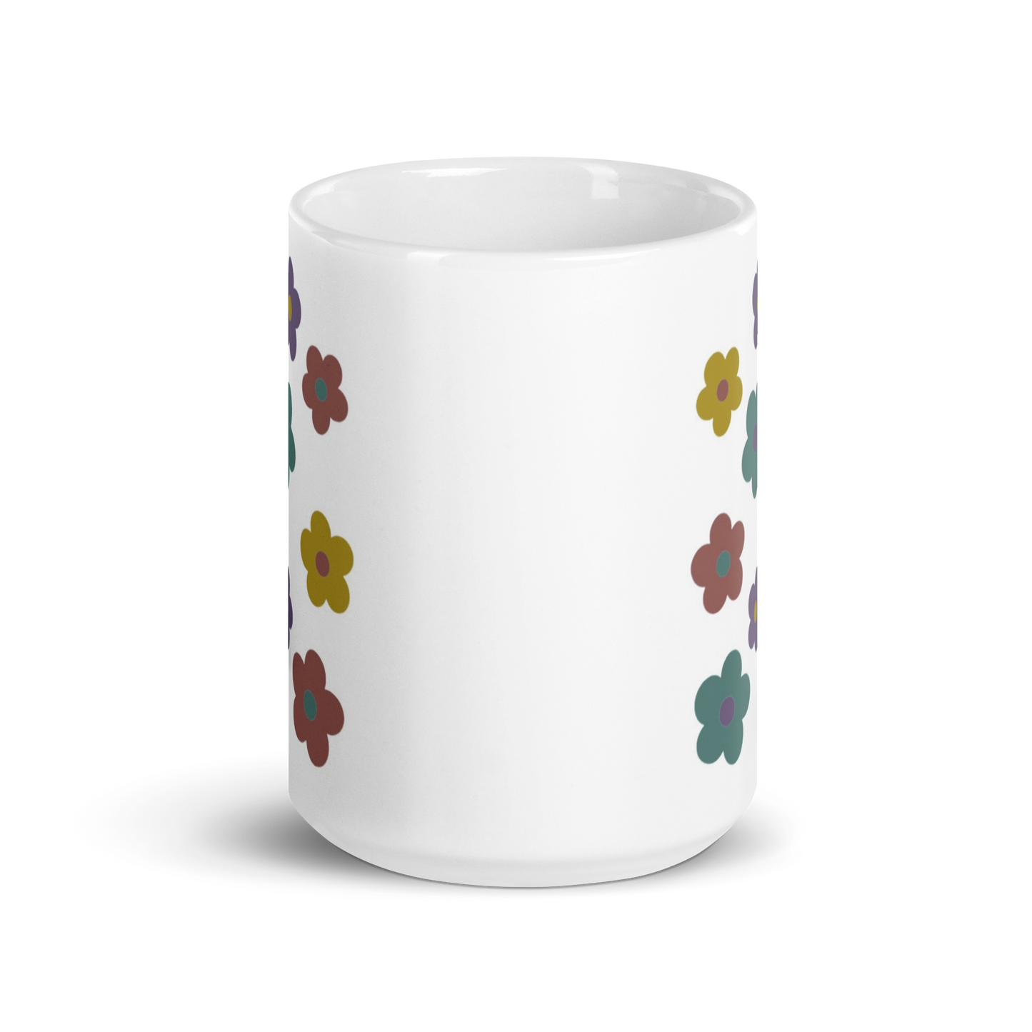 Retro Flowers Mug