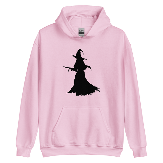 Witch With Gun Hoodie