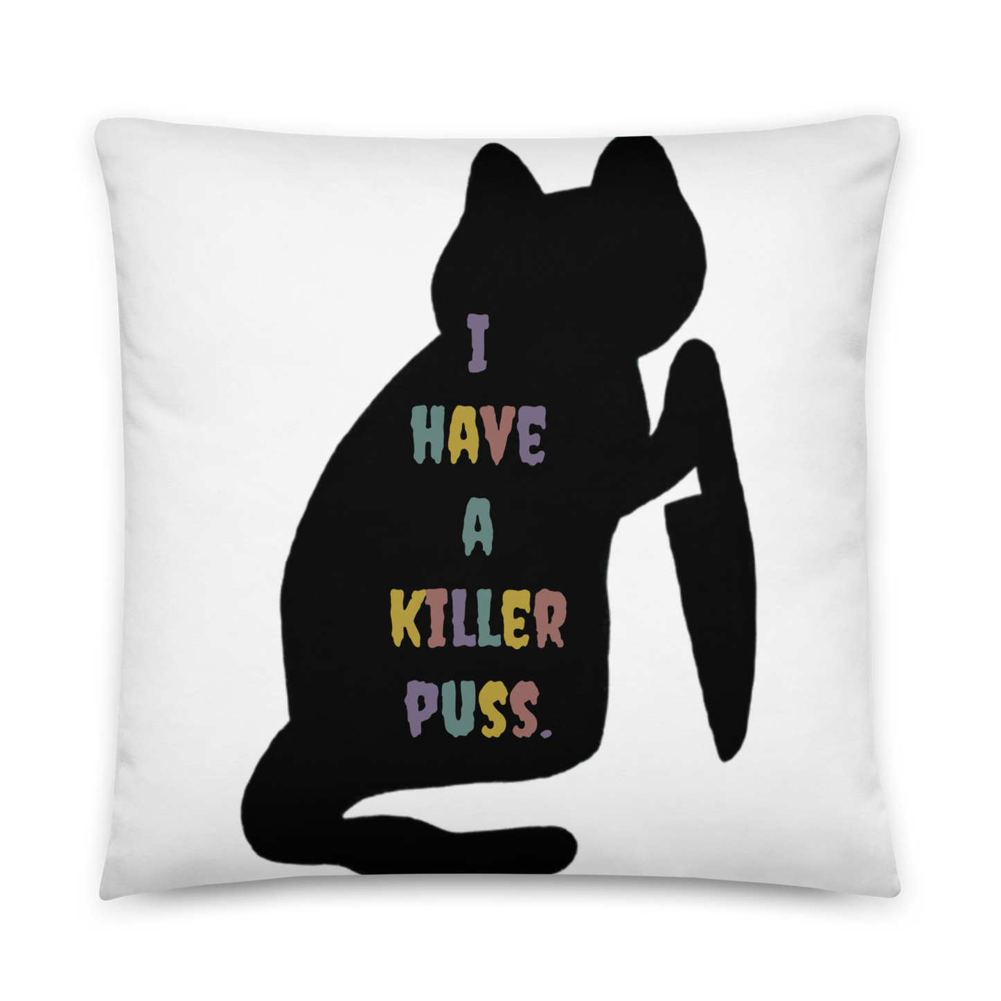 Killer Puss Pillow