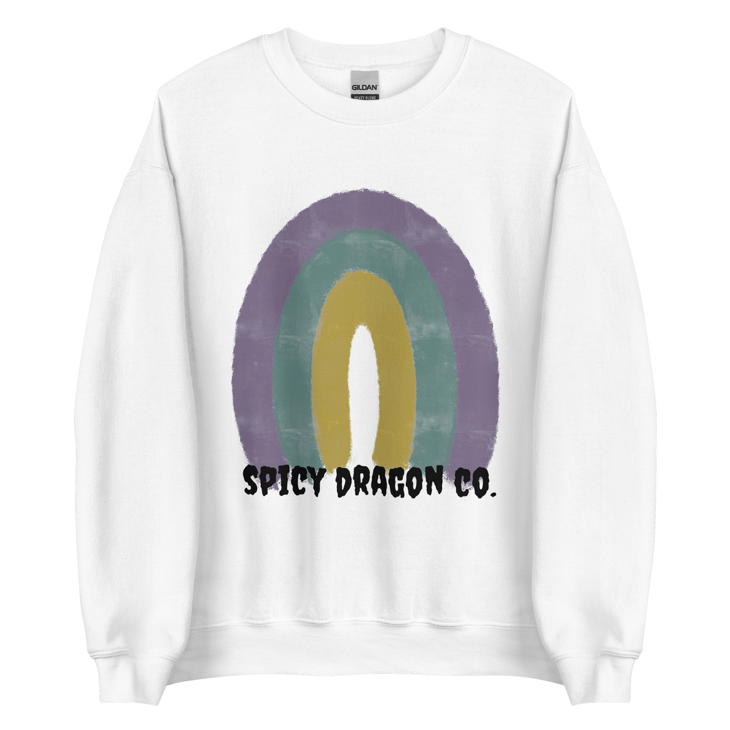 Spooky Rainbow Logo Crewneck