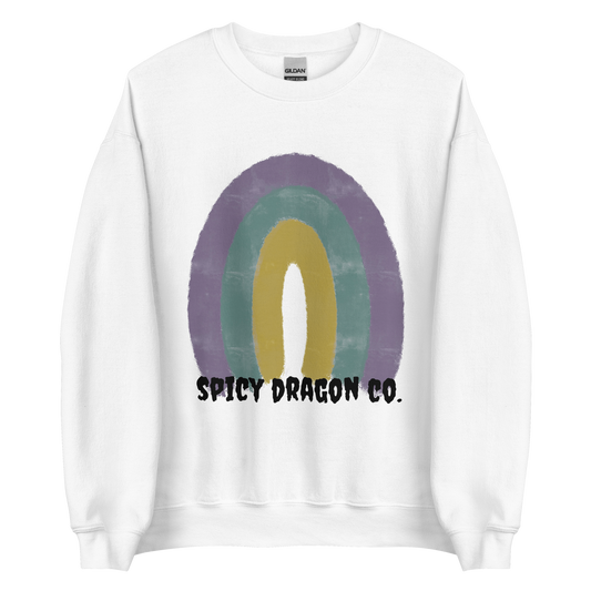 Spooky Rainbow Logo Crewneck